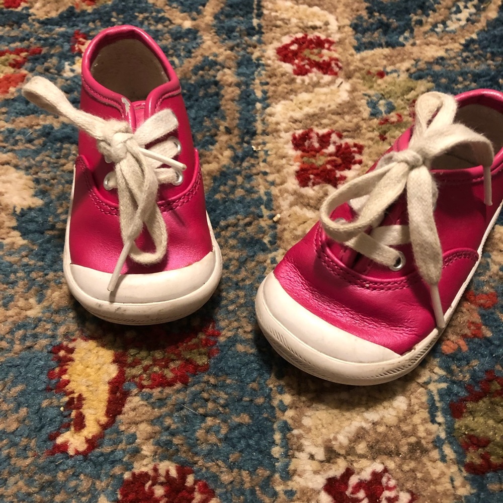 Vintage Keds pearl Pink sz 4 toddler shoes